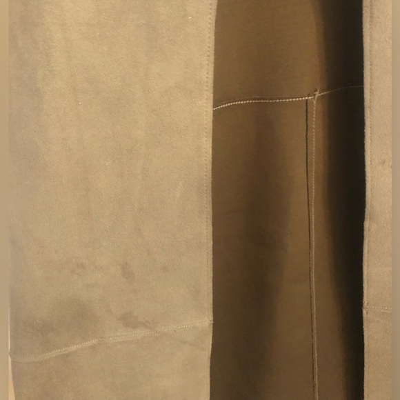 H&M Faux Suede Trench Jacket - Picture 5 of 8